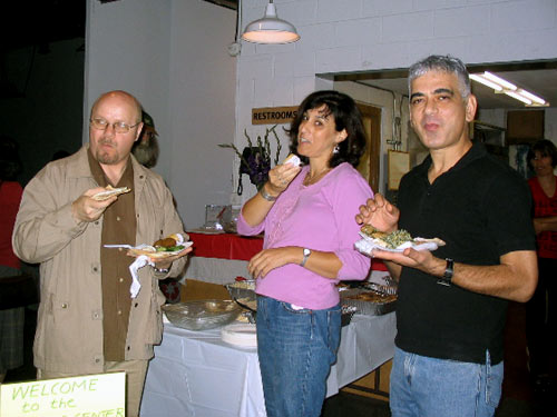 Eating at the Festival